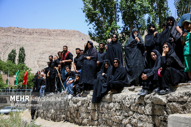 عاشورای حسینی در روستای تاریخی اسفیدان بجنورد