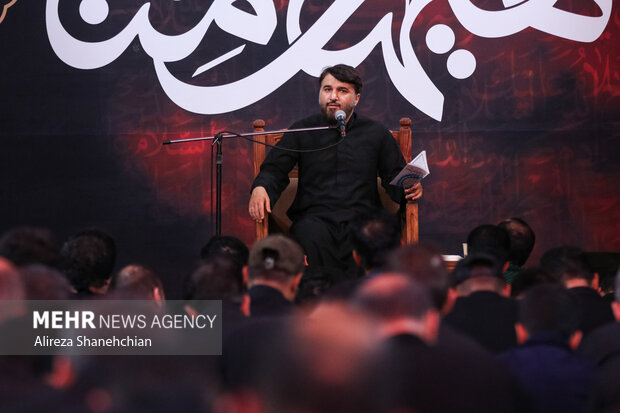 عزاداری عاشورای حسینی در هیئت ثارالله (ع) رشت