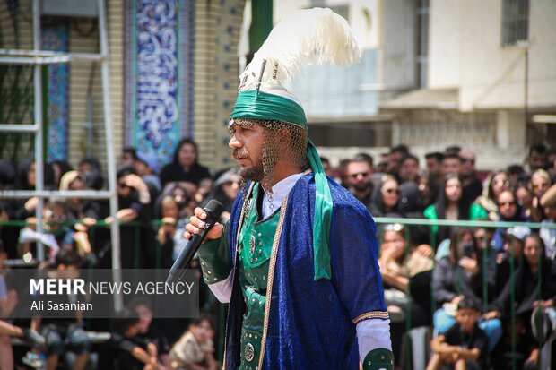 تعزیه بزرگ عاشورا در شهرستان مرزی بندر آستارا