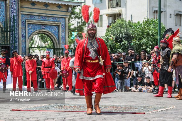 تعزیه بزرگ عاشورا در شهرستان مرزی بندر آستارا