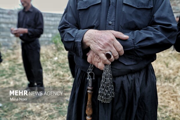 آیین عزاداری روز عاشورا در روستای «بهل»