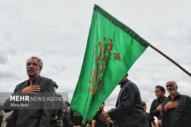 آیین عزاداری روز عاشورا در روستای «بهل»