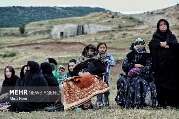 آیین عزاداری روز عاشورا در روستای «بهل»
