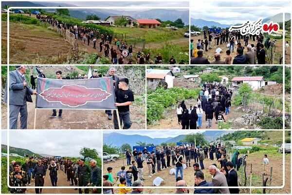 وحدت شیعه و سنی در عزای حسینی؛ جلوهای از همدلی در داش دیبی طول گیلان وحدت شیعه و سنی در عزای حسینی؛ جلوهای از همدلی در داش دیبی طول گیلان