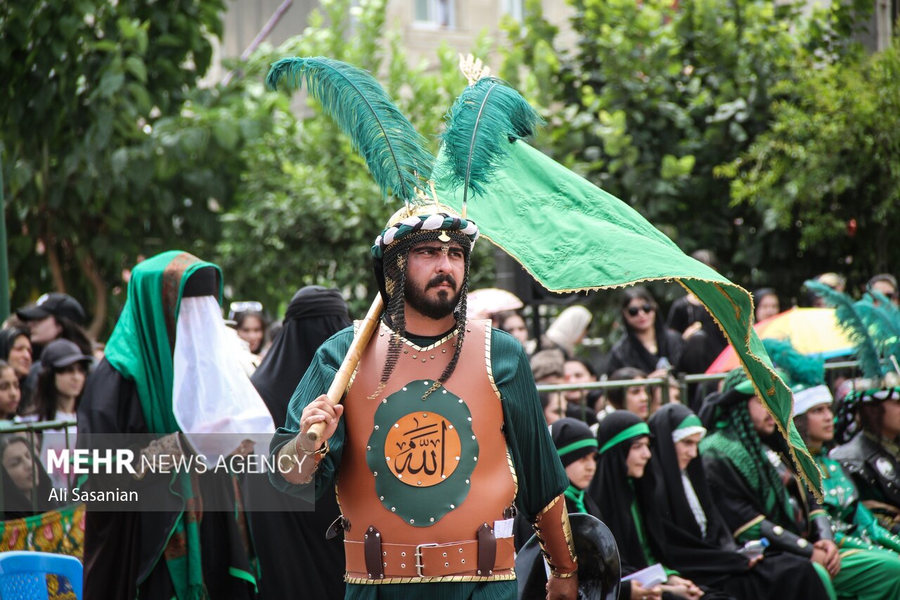 تعزیه روز عاشورا در شهرستان مرزی بندر آستارا