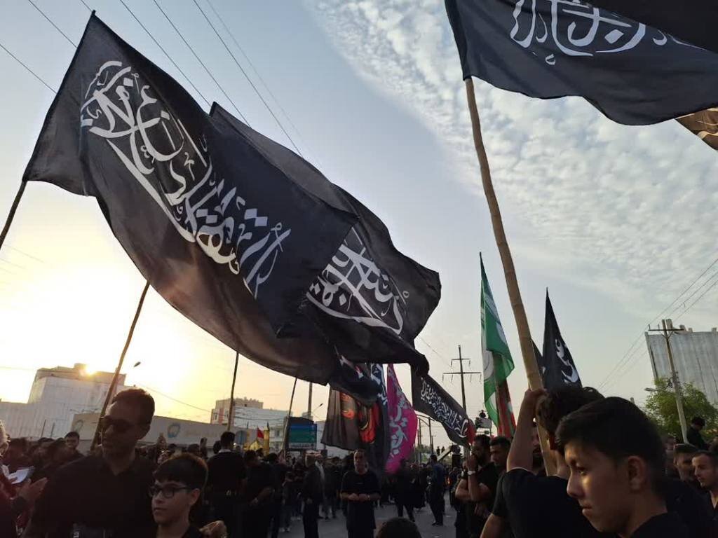 تجمع عزاداران حسینی در گناوه برگزار شد