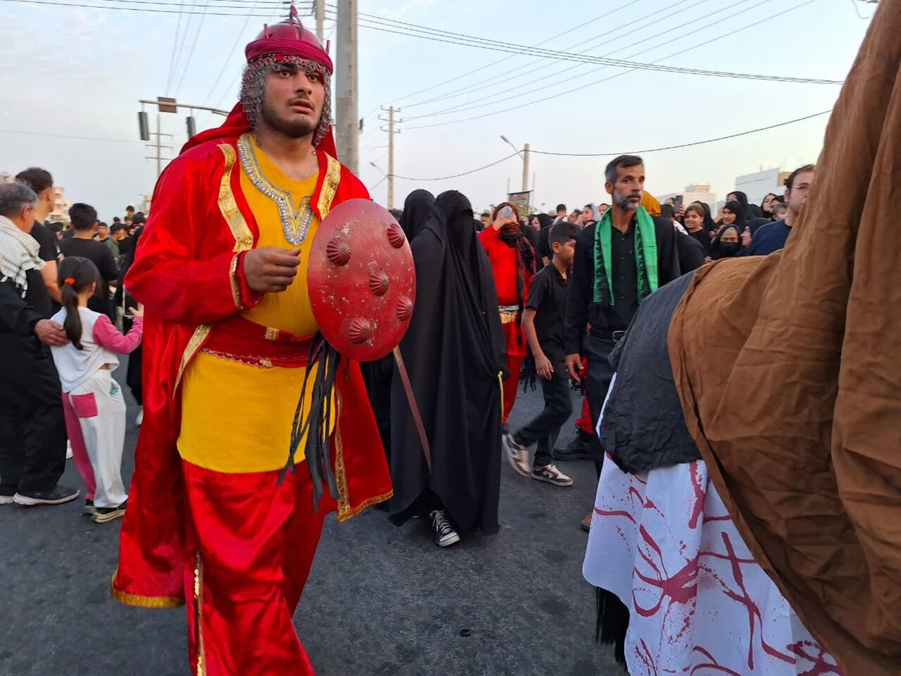 تجمع عزاداران حسینی در گناوه برگزار شد