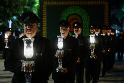 Hz. İmam Rıza (a.s) Türbesi'nde Kerbela şehitleri için matem merasimi