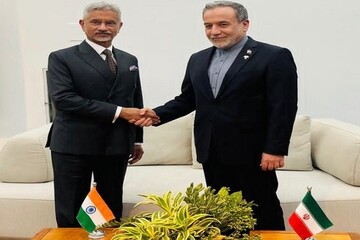 رایزنی وزرای خارجه ایران و هند در حاشیه اجلاس بریکس