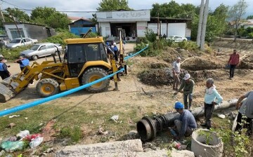 رفع تنش آبی و افزایش چشمگیر دبی آب چاه مارگون