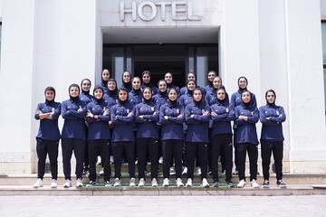 İran Milli Kadın Futbol Takımı, Ürdün'e gitti