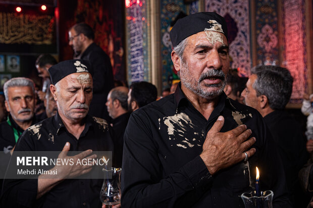 تجمع دستههای عزاداری خرمشهر در مسجد جامع