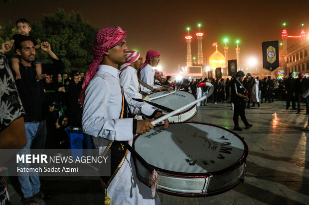 مراسم شام غریبان حسینی در قم