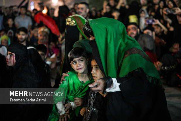 مراسم شام غریبان حسینی در قم
