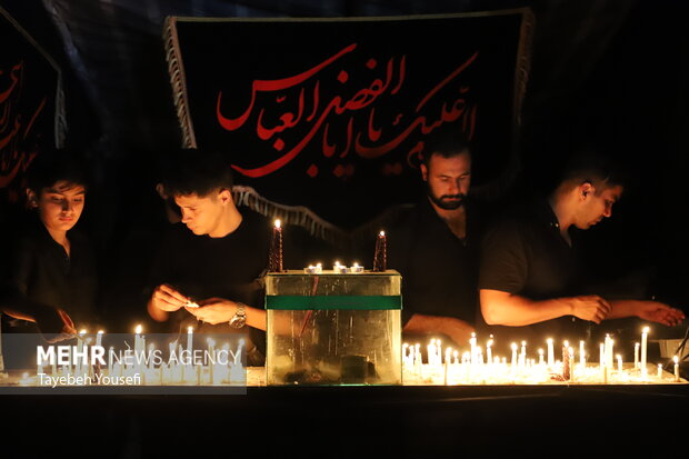 شام غریبان حسینی در همدان