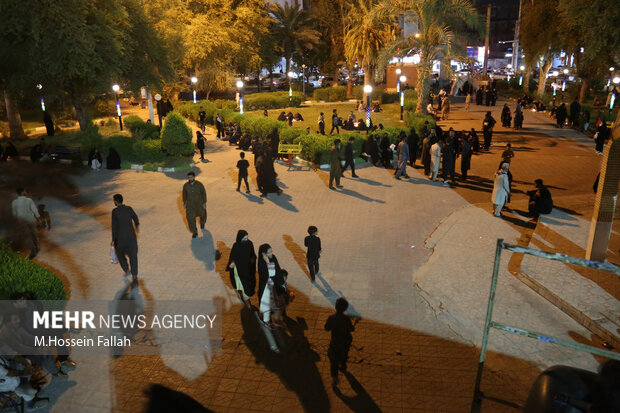 شام غریبان حسینی در ایرانشهر