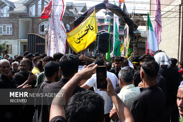 Muharram mourning ceremony in Kashmir
