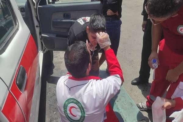 بهره مندی ۵٠٠ نفر از خدمات هلال احمر کرمان در تاسوعا و عاشورا