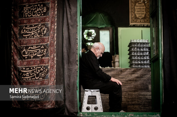روضه روز یازدهم محرم در حسینه سادات اخوی