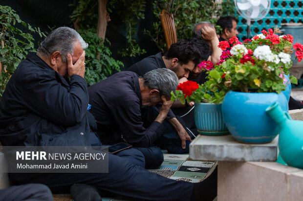 روضه خانگی در «خانه تاریخی نبوی» قزوین