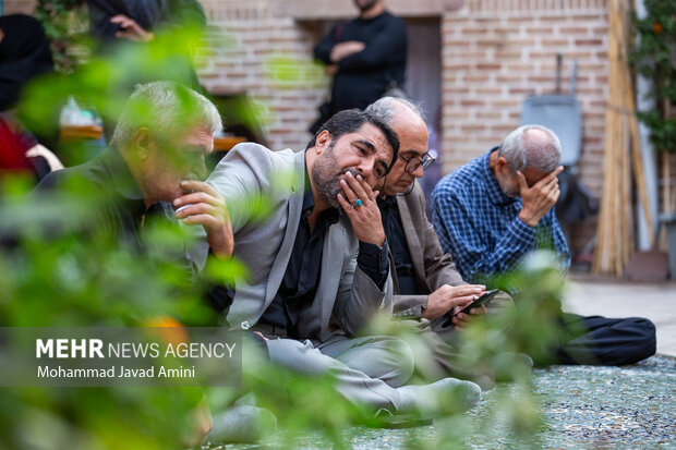 روضه خانگی در «خانه تاریخی نبوی» قزوین