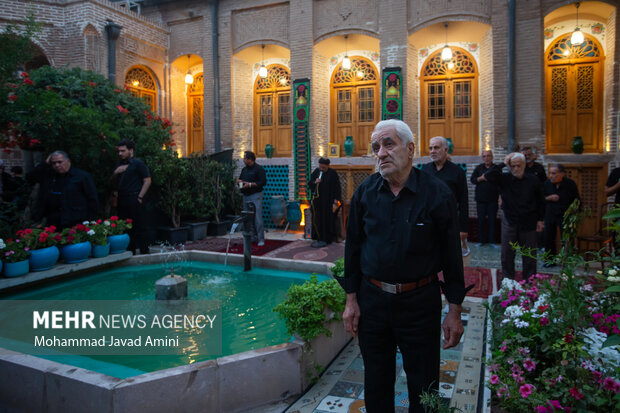 روضه خانگی در «خانه تاریخی نبوی» قزوین