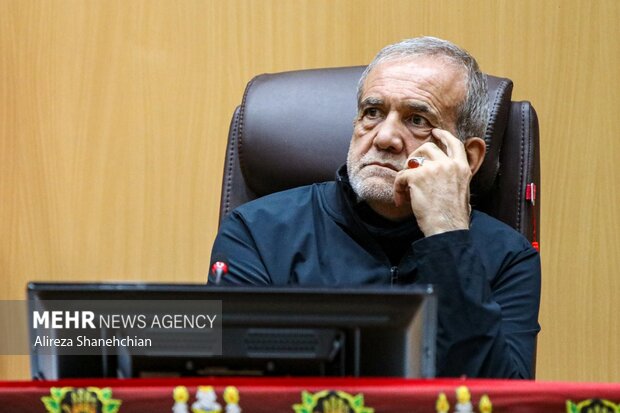 نشست رئیس جمهور در شورای اداری استان گیلان