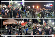 تصاویری از آئین دمام زنی در روستای میرمحله شفت