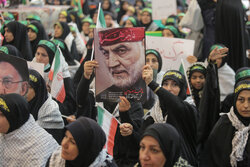 برگزاری مراسم هم‌عهدی بانوان فارسی با شهیدان راه قدس و مقاومت