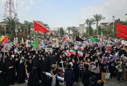 تصاویری از اجتماع زینبیون در رشت