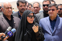 بازدید وزیر راه و شهرسازی از سایت ٧٣ هکتاری  نهضت ملی مسکن بم