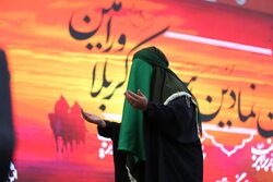 کاروان نمادین اسرای کربلا در ورامین