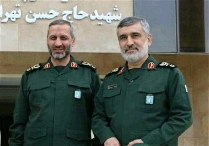 عائلة الشهيد حاجي زاده للعميد موسوي: استمروا في الطريق حتى تدمير إسرائيل
