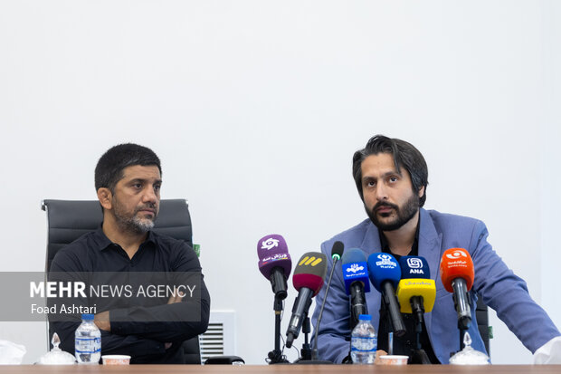 نشست خبری رونمایی از پویانمایی کشتی گیران