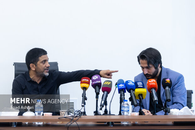 نشست خبری رونمایی از پویانمایی کشتی گیران