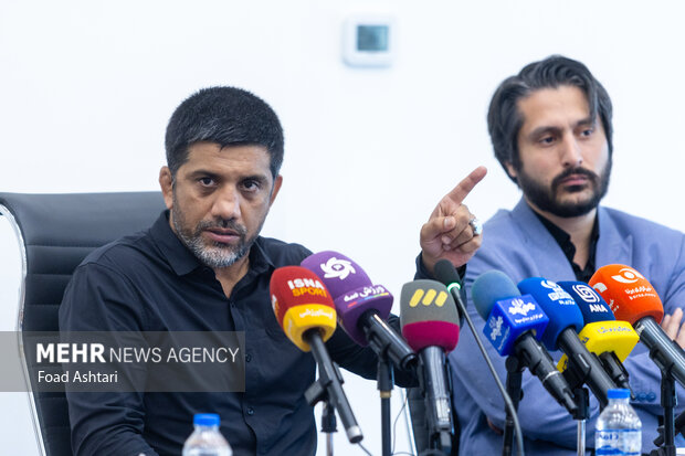 نشست خبری رونمایی از پویانمایی کشتی گیران