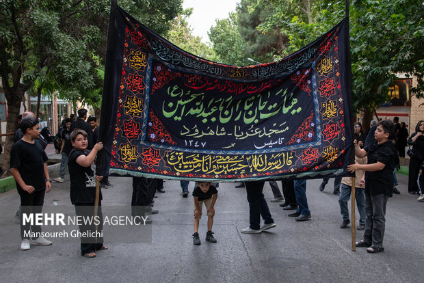مراسم نخل گردانی شاهرود