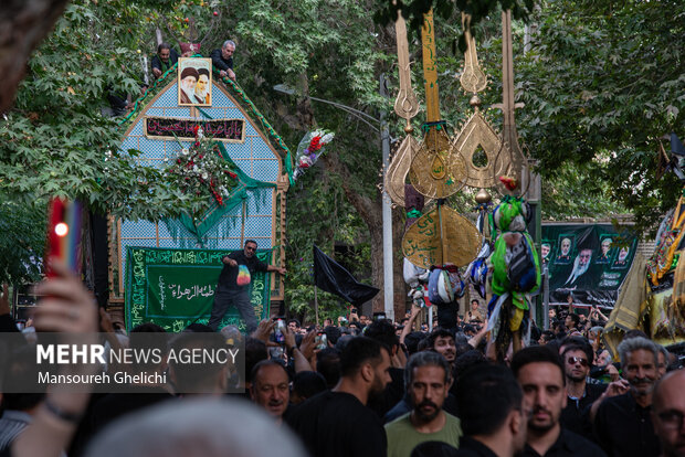 مراسم نخل گردانی شاهرود