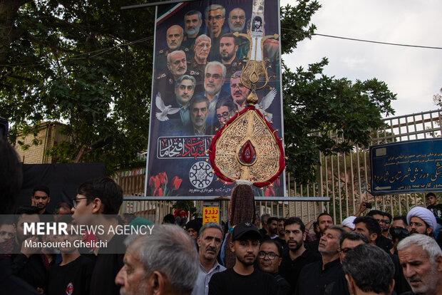 مراسم نخل گردانی شاهرود
