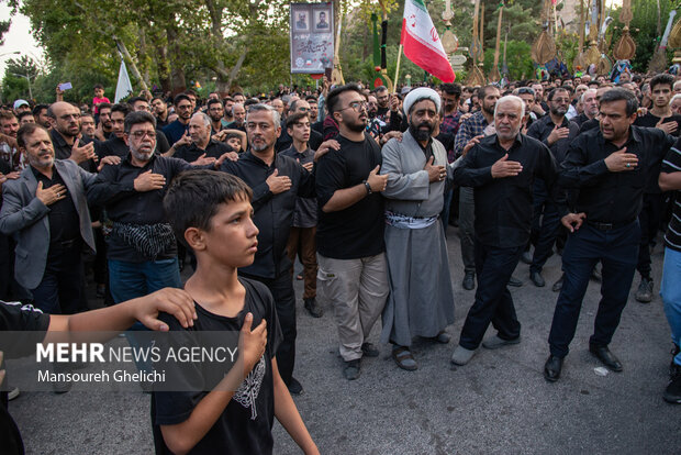 مراسم نخل گردانی شاهرود