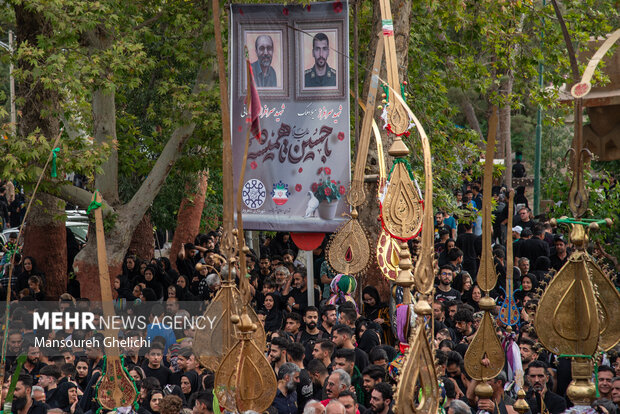 مراسم نخل گردانی شاهرود