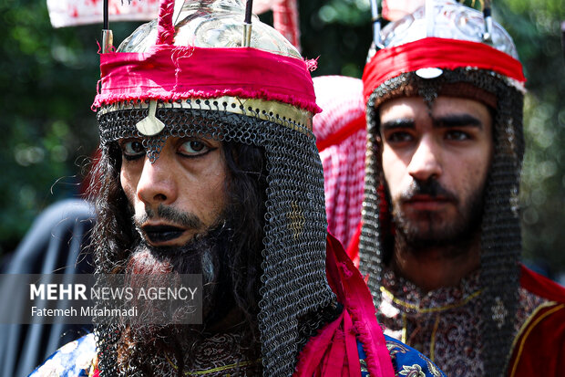 عزاداری کاروان بنی‌اسد در روز سوم شهادت امام حسین (ع) 8