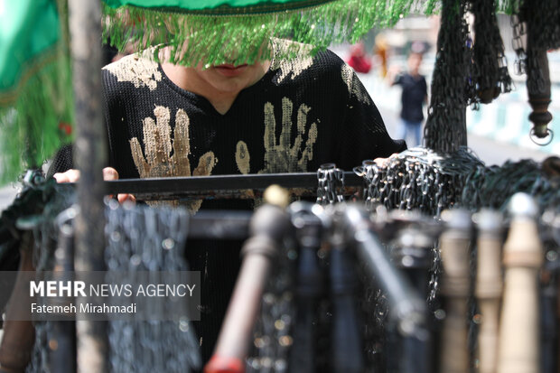 عزاداری کاروان بنی‌اسد در روز سوم شهادت امام حسین (ع) 20