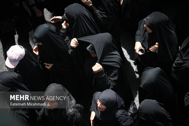 عزاداری کاروان بنی‌اسد در روز سوم شهادت امام حسین (ع) 28