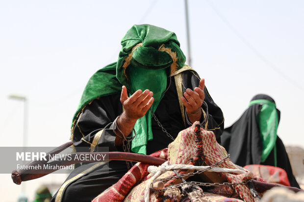 عزاداری کاروان بنی‌اسد در روز سوم شهادت امام حسین (ع) 5