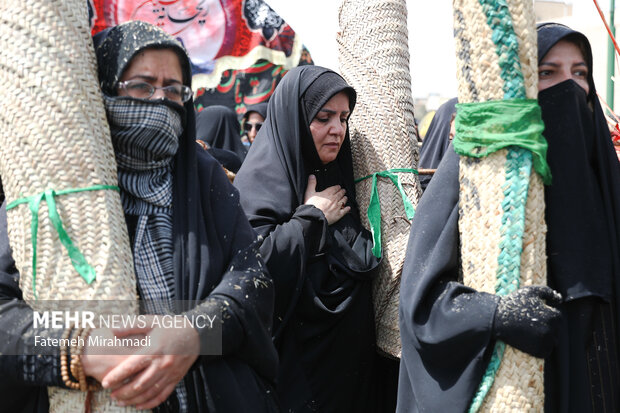 عزاداری کاروان بنی‌اسد در روز سوم شهادت امام حسین (ع) 41