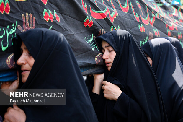 عزاداری کاروان بنی‌اسد در روز سوم شهادت امام حسین (ع) 39