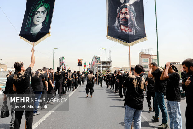 عزاداری کاروان بنی‌اسد در روز سوم شهادت امام حسین (ع) 14