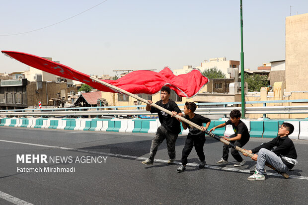 عزاداری کاروان بنی‌اسد در روز سوم شهادت امام حسین (ع) 11