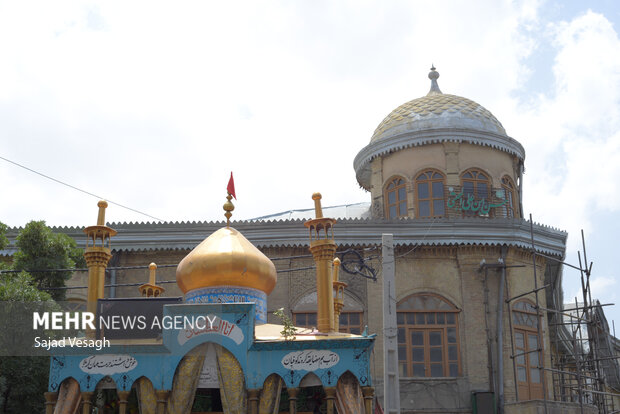 کاروان نمادین طایفه بنی اسد در همدان